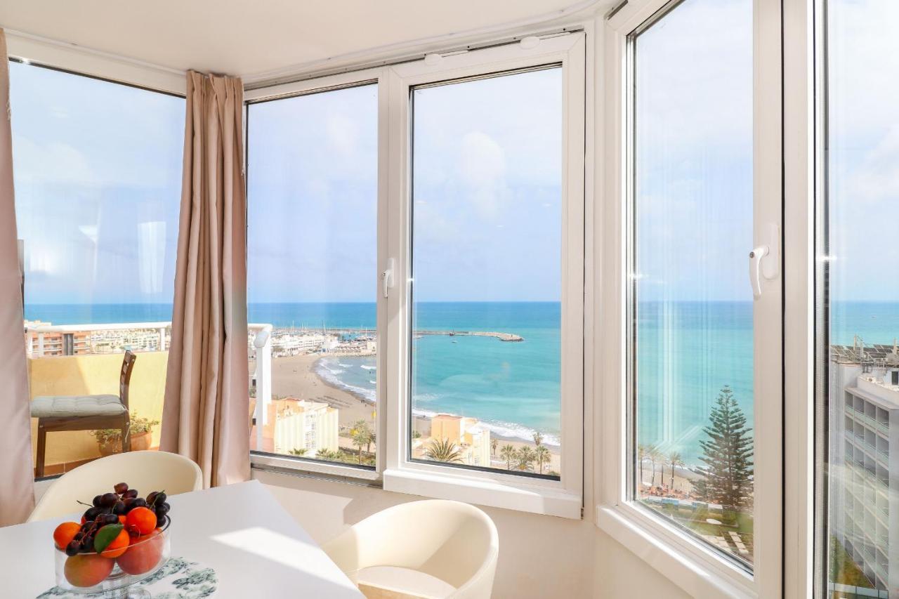 Penthouse With Panoramic Views - Puerto Marina Apartment Benalmadena Bagian luar foto