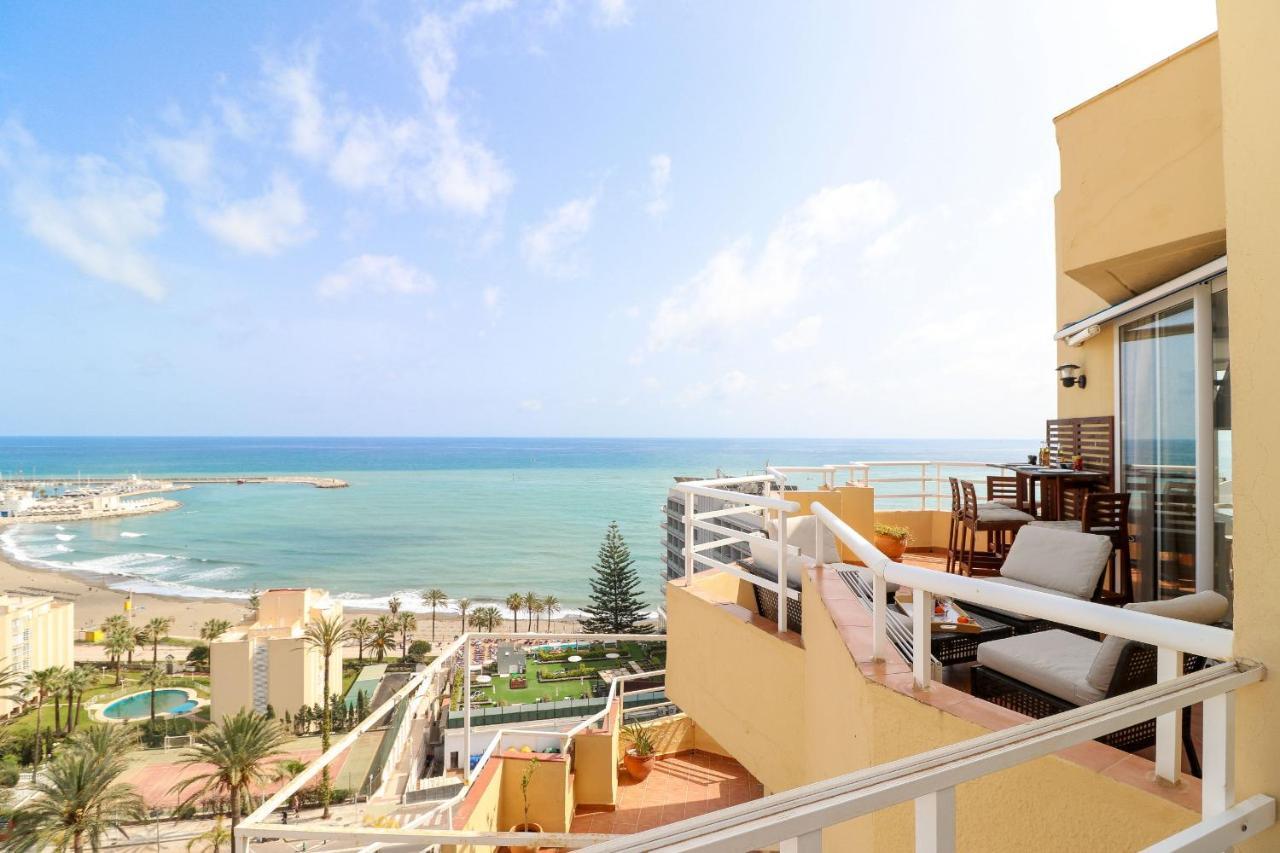 Penthouse With Panoramic Views - Puerto Marina Apartment Benalmadena Bagian luar foto