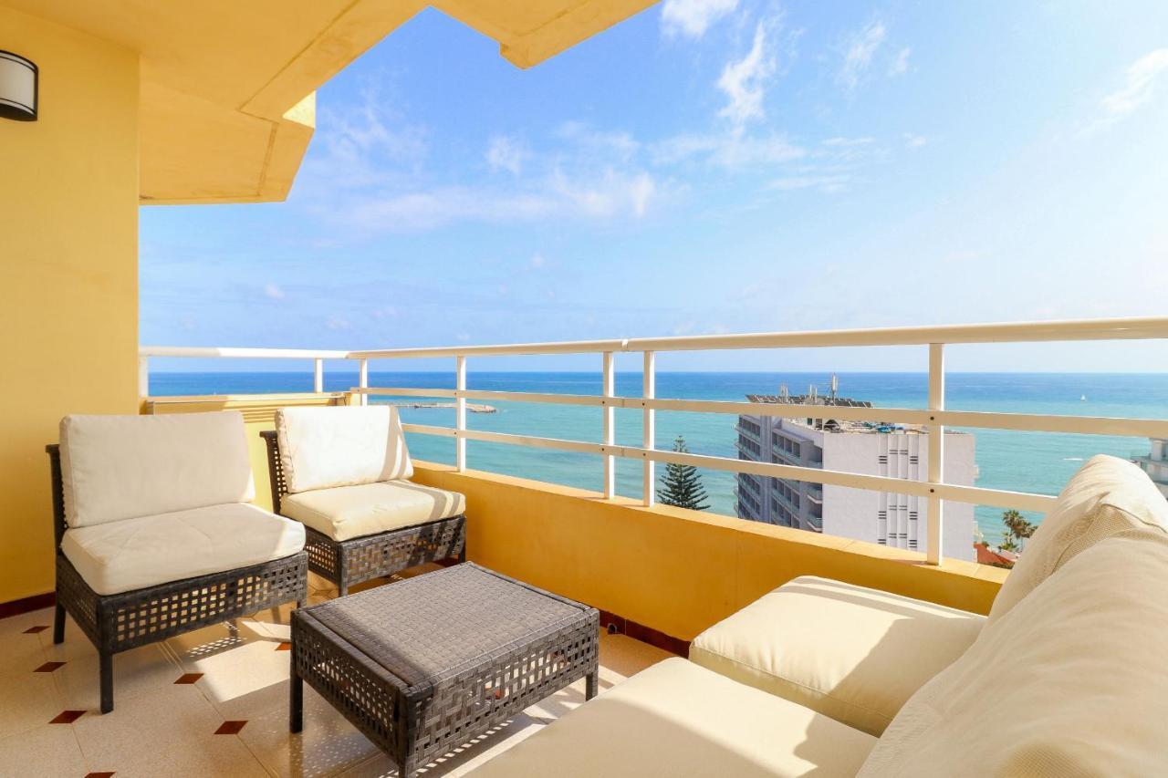 Penthouse With Panoramic Views - Puerto Marina Apartment Benalmadena Bagian luar foto